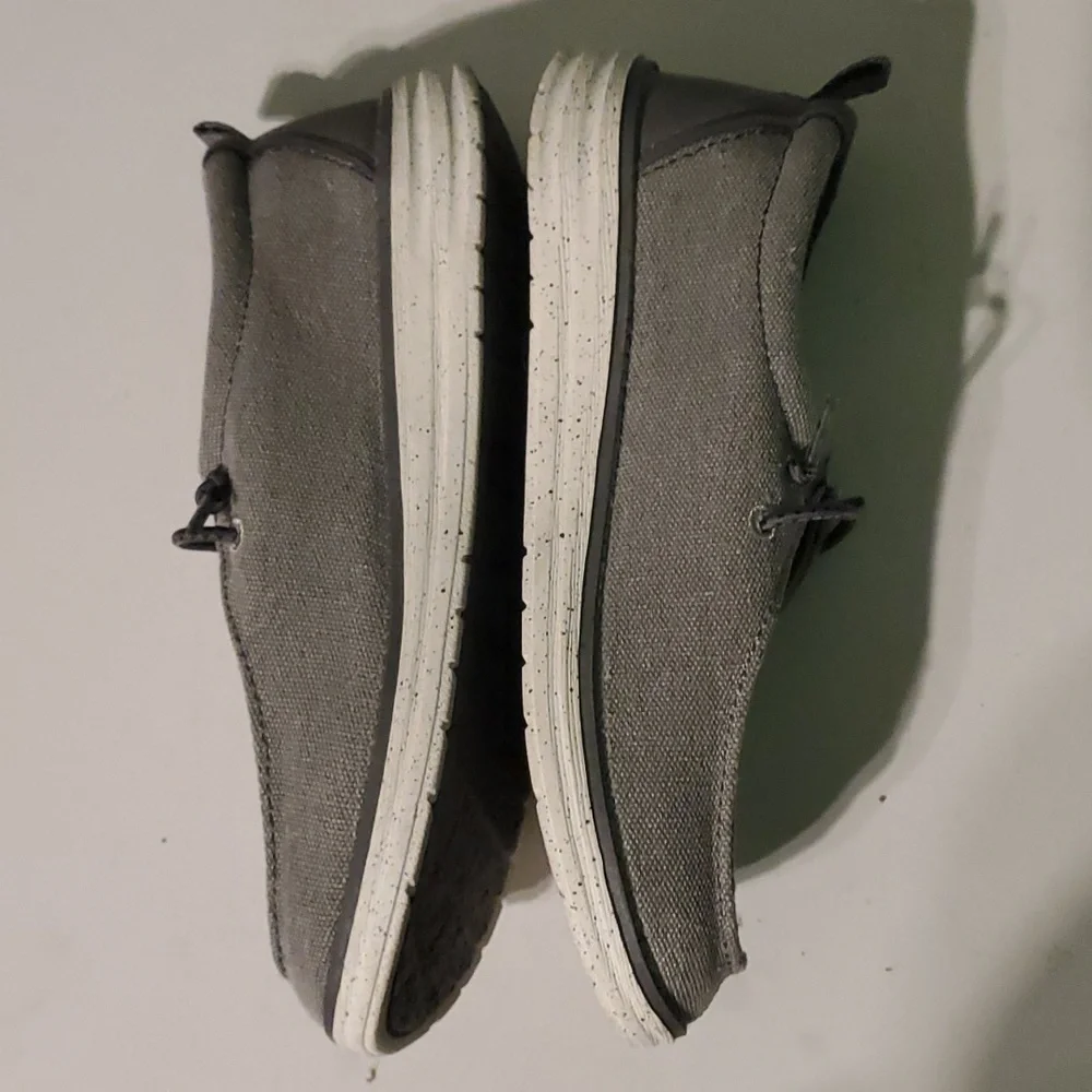 New Sonoma boy's 2 grey slip on shoes